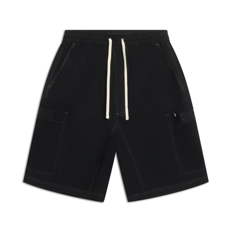 LONG BIG POCKET SHORTS BLACK
