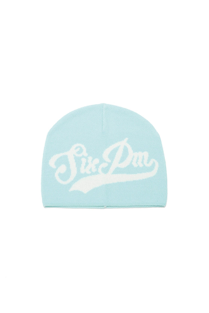SCRIPT LOGO BEANIE TURQUOISE