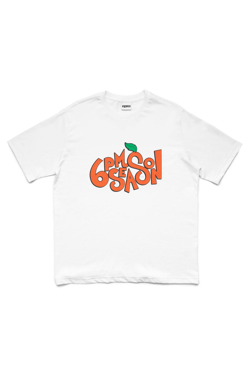 SODA PLAY T-SHIRT WHITE/ORANGE