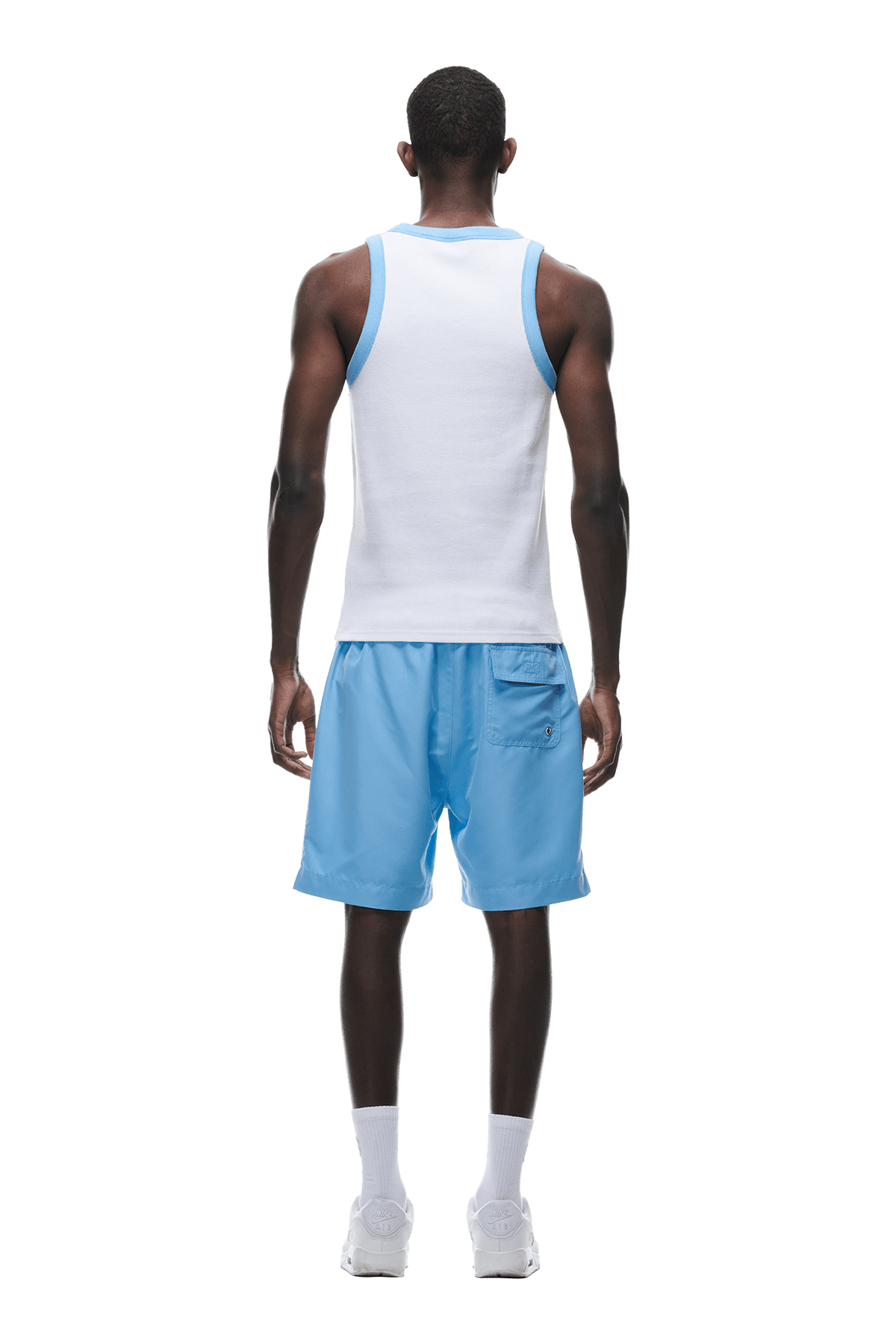 WAFFLE KNIT TANKTOP WHITE