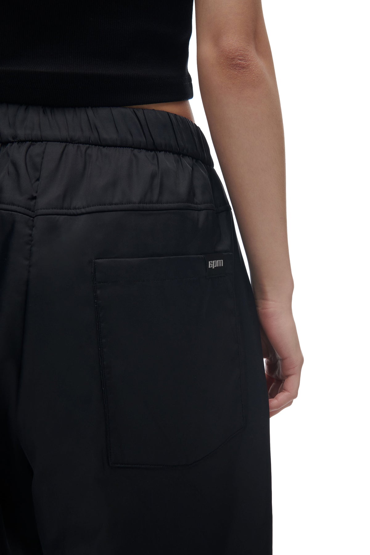 LH NYLON PANTS BLACK
