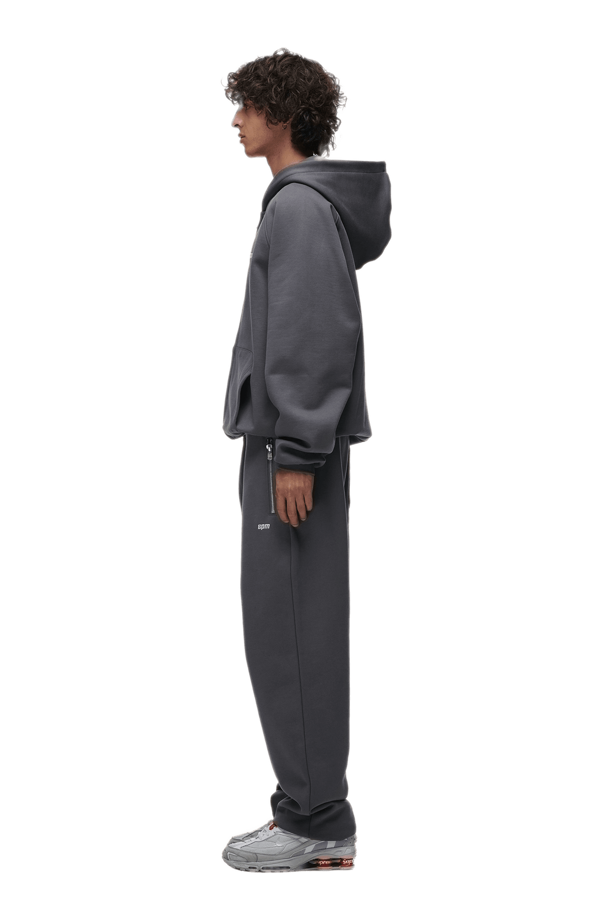 ZIP HOODIE ANTHRACITE