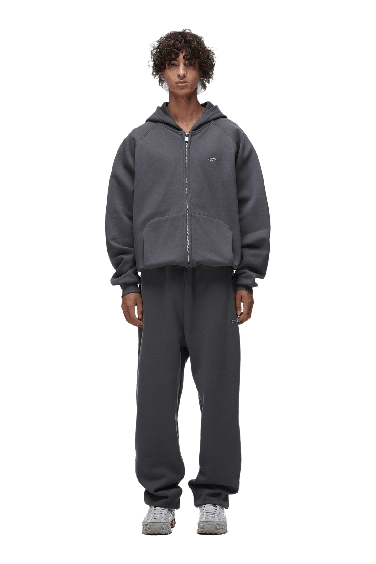 ZIP HOODIE ANTHRACITE