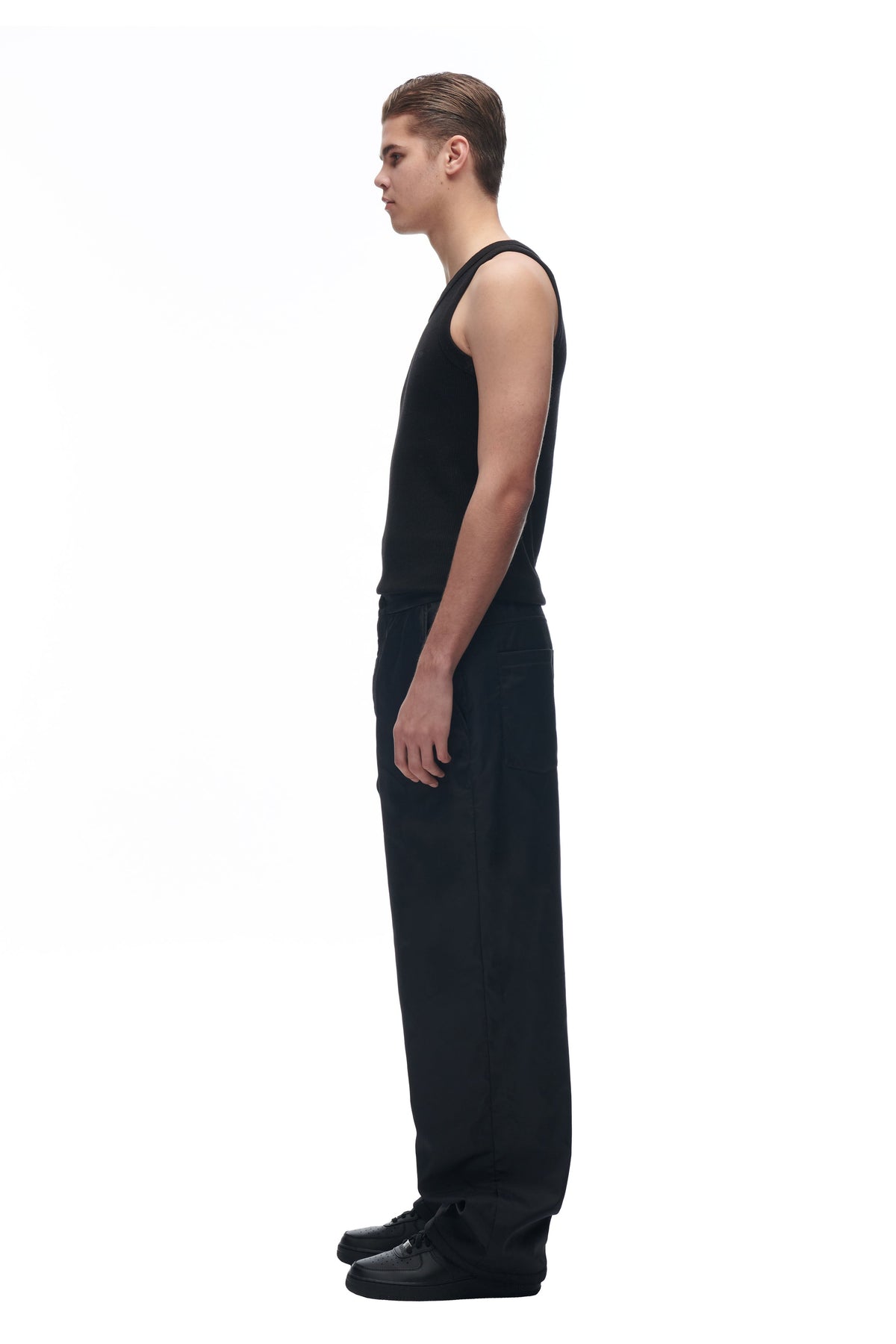 LH NYLON PANTS BLACK