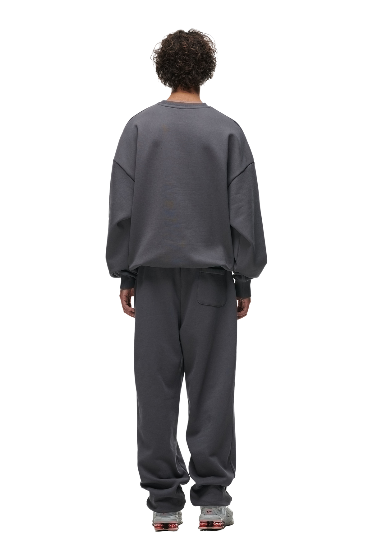 CREWNECK ANTHRACITE
