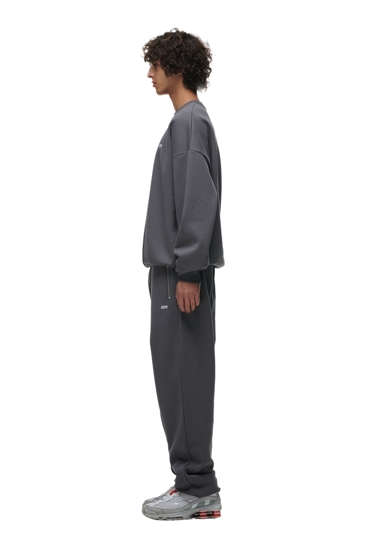 CREWNECK ANTHRACITE