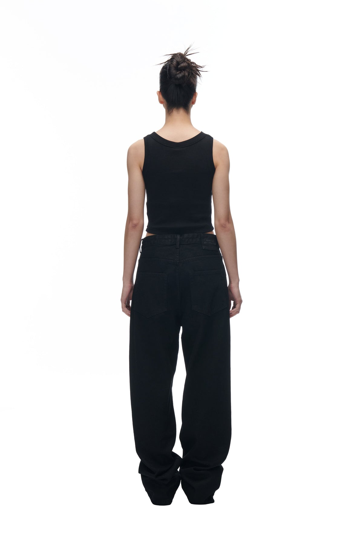 WAXED DENIM BLACK