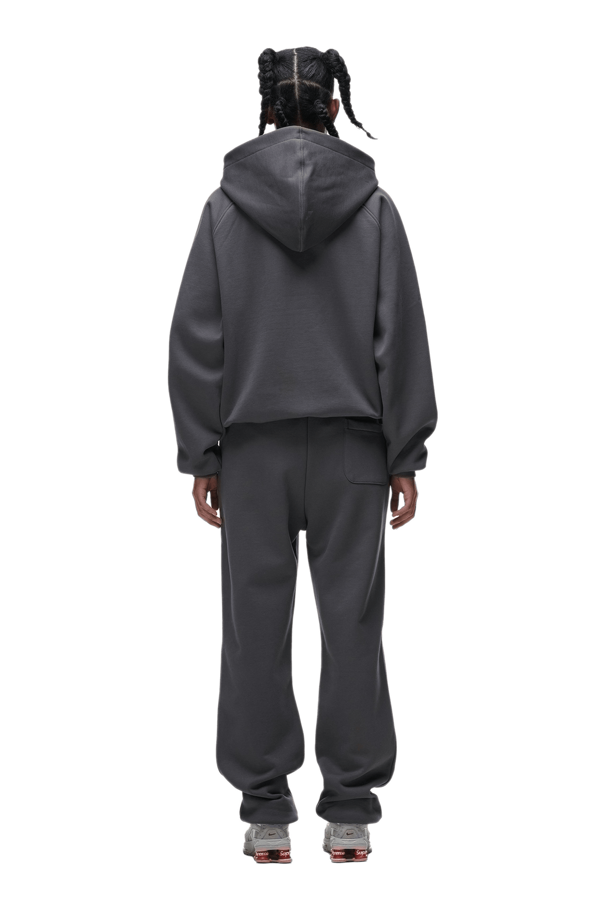 ZIP HOODIE ANTHRACITE