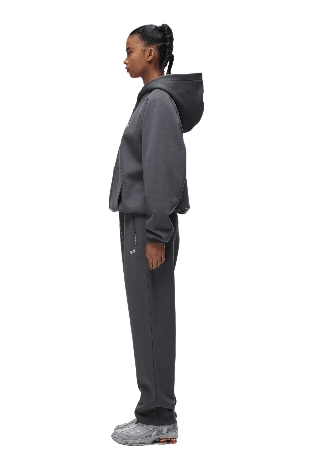 ZIP HOODIE ANTHRACITE