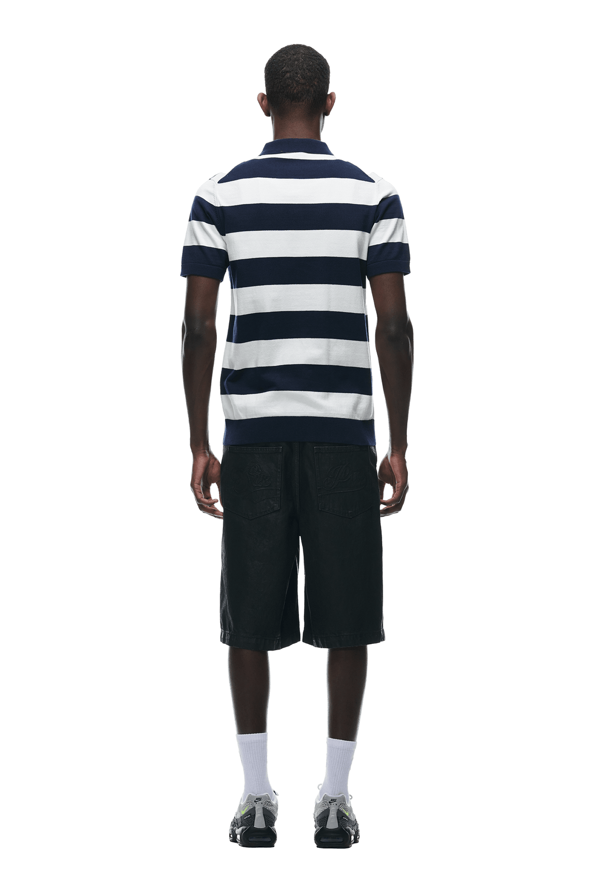 STRIPED POLO NIGHT SKY