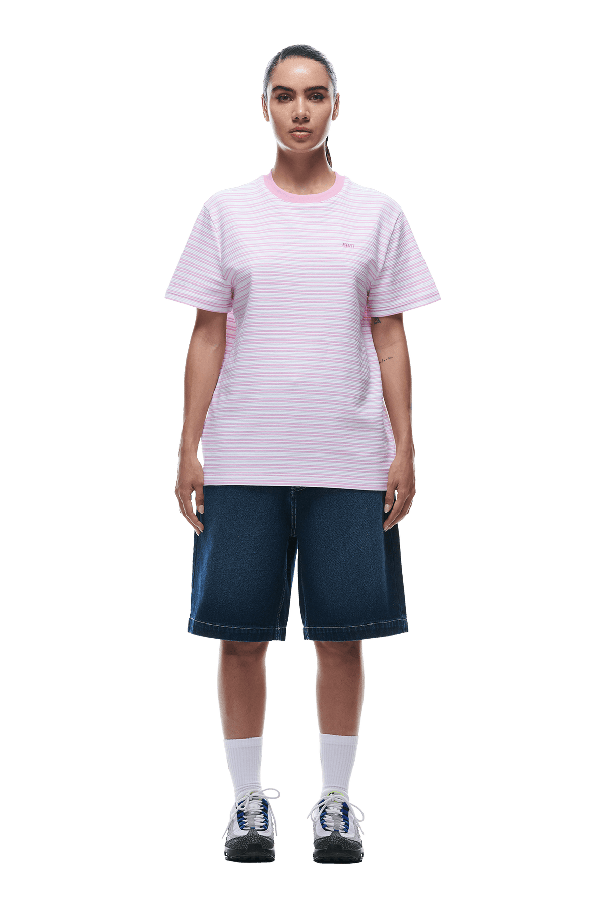 STRIPED T-SHIRT PINK