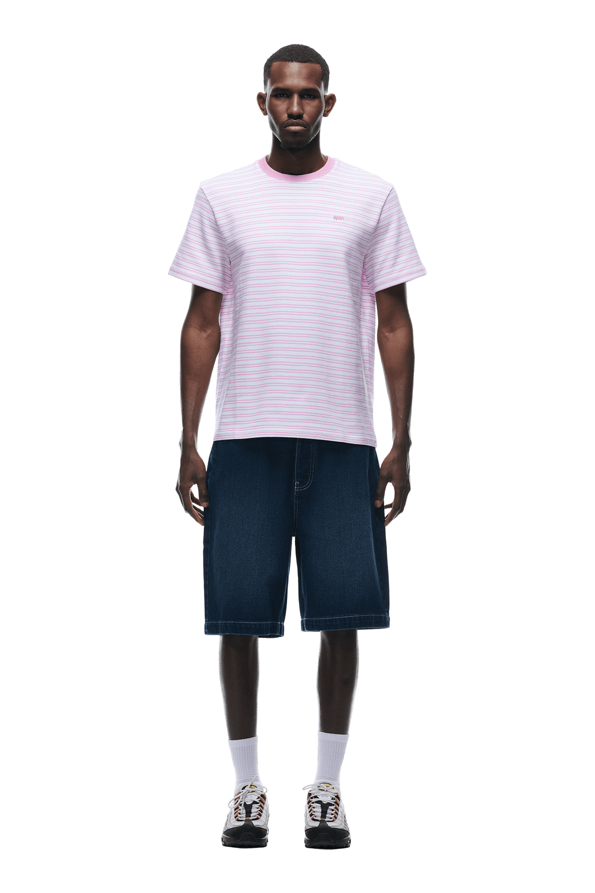 STRIPED T-SHIRT PINK
