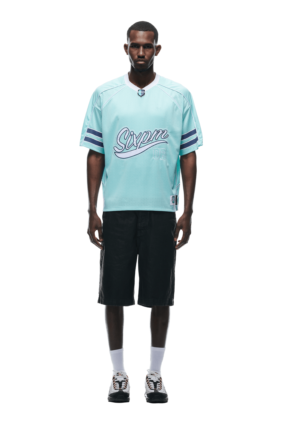 SUMMER FOOTBALL JERSEY TURQUOISE