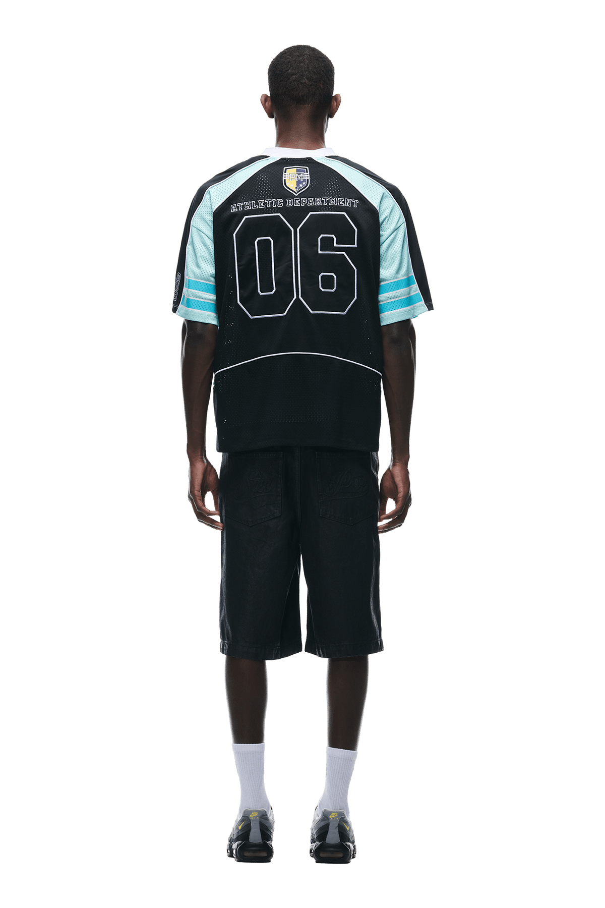 SUMMER FOOTBALL JERSEY BLACK
