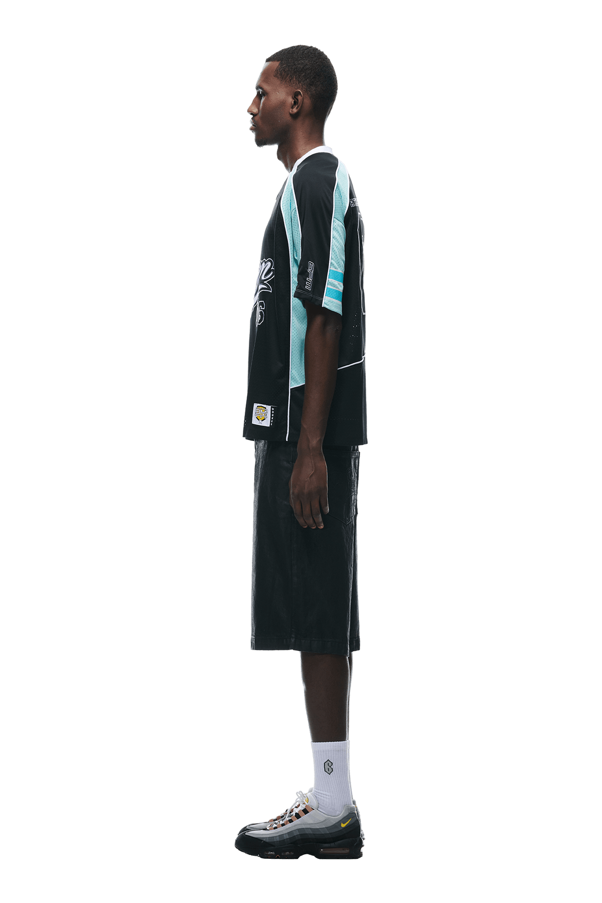 SUMMER FOOTBALL JERSEY BLACK