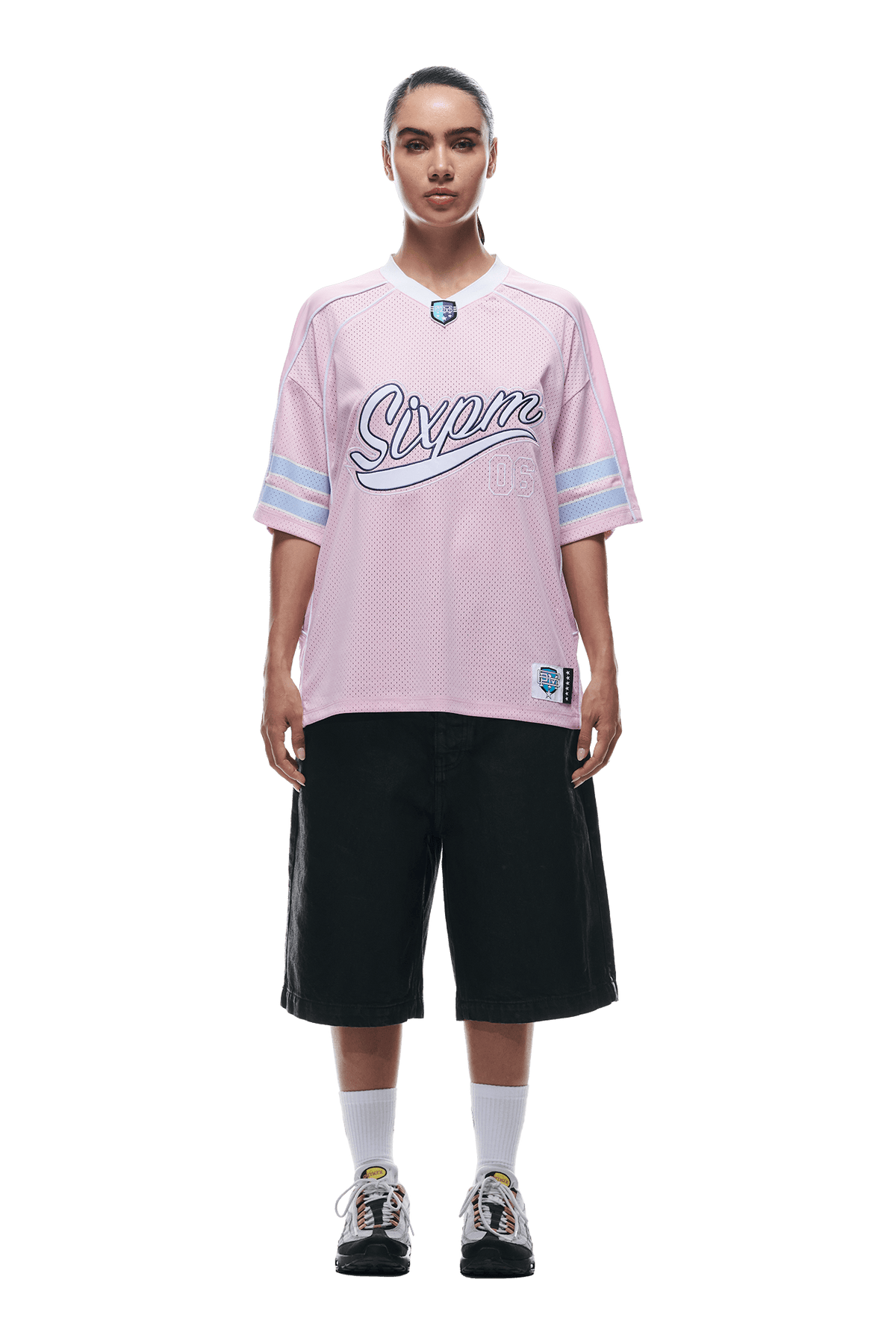 SUMMER FOOTBALL JERSEY PINK
