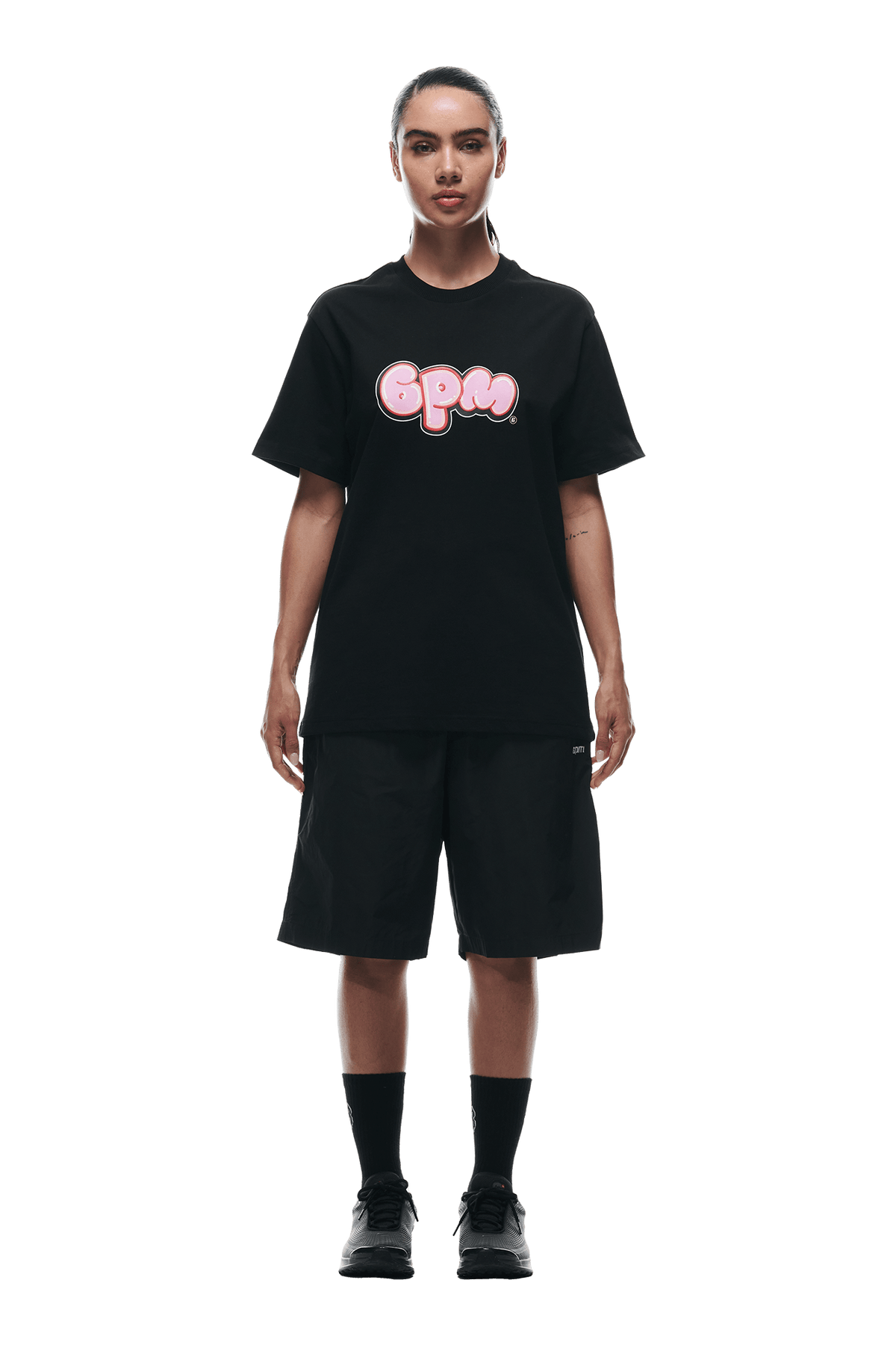 BUBBLE LOGO T-SHIRT BLACK