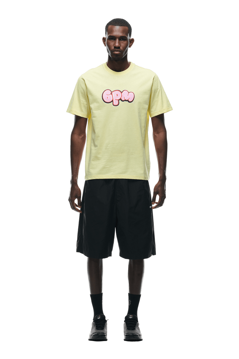 BUBBLE LOGO T-SHIRT BRIGHT LEMON