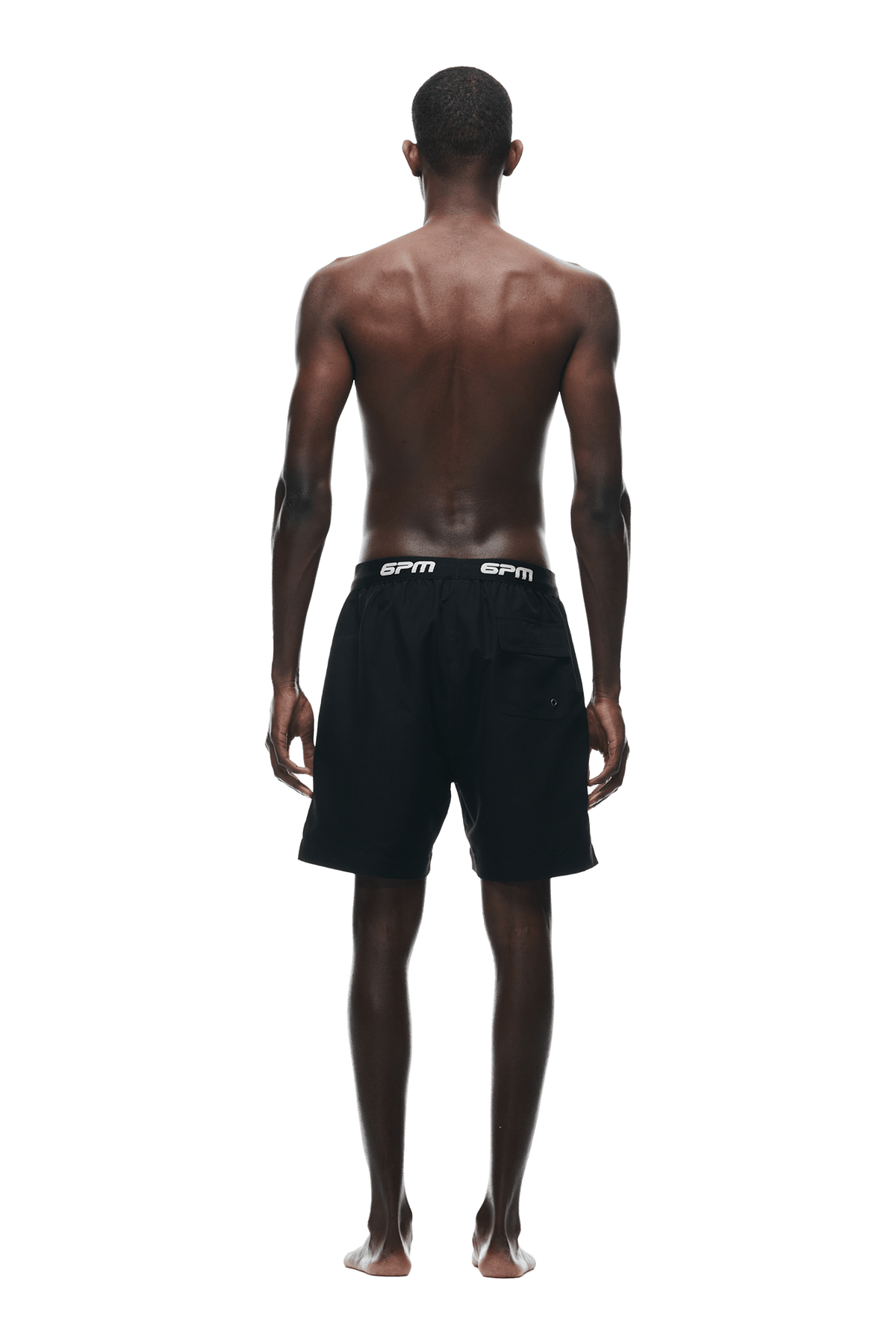 BOXER SWIM SHORTS BLACK