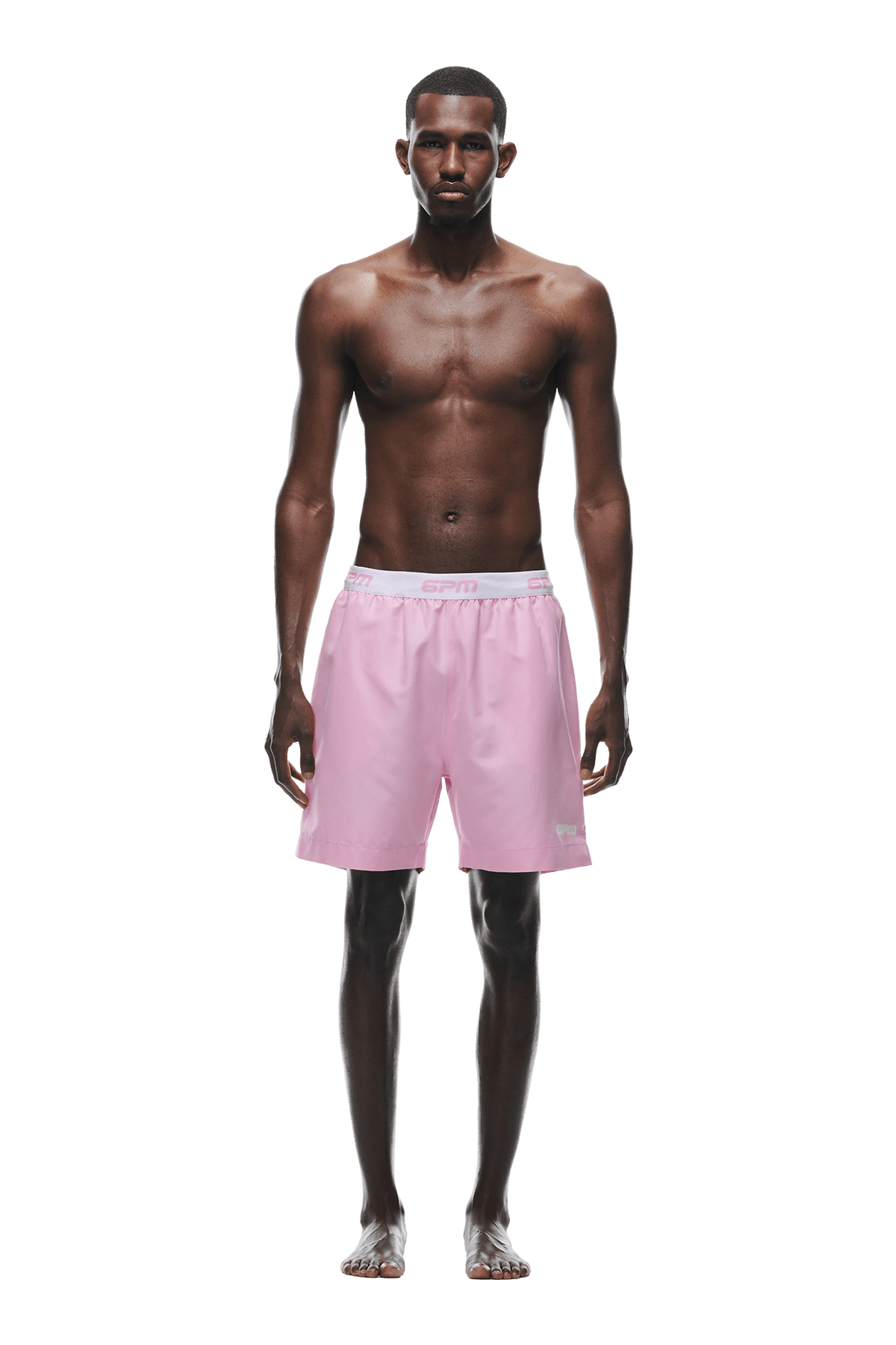 BOXER SWIM SHORTS PINK