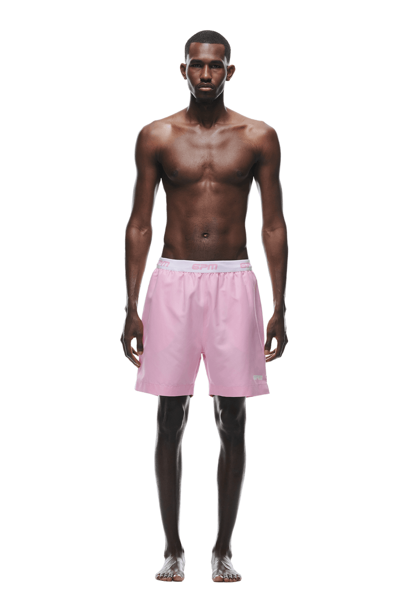 BOXER SWIM SHORTS PINK