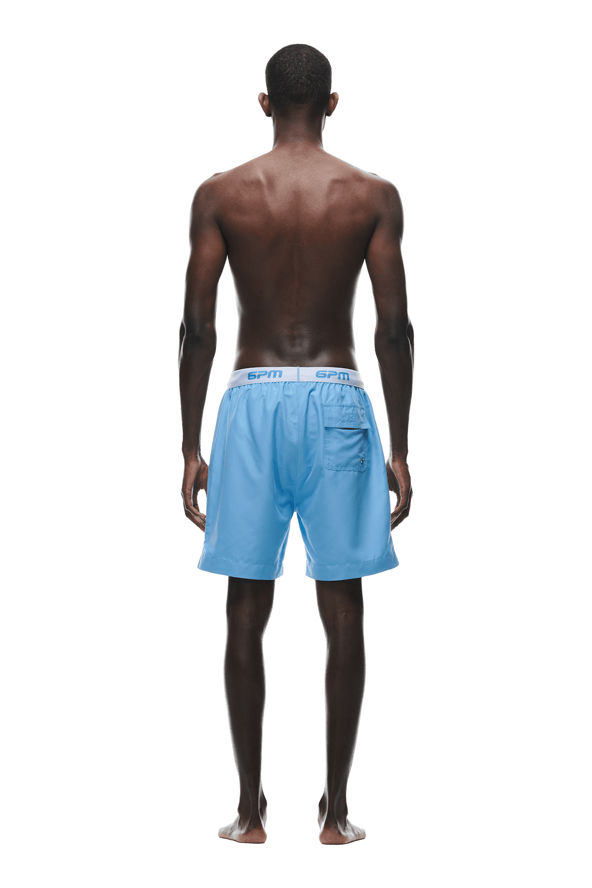 BOXER SWIM SHORTS BLUE