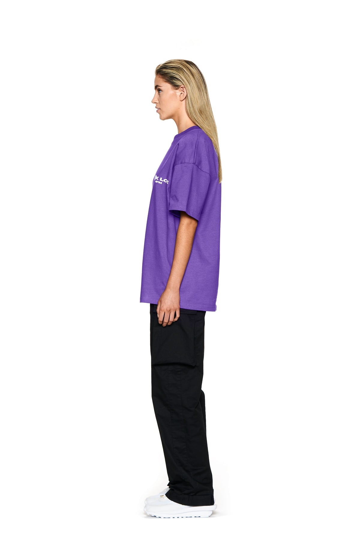 FUCK LOVE T-SHIRT PURPLE