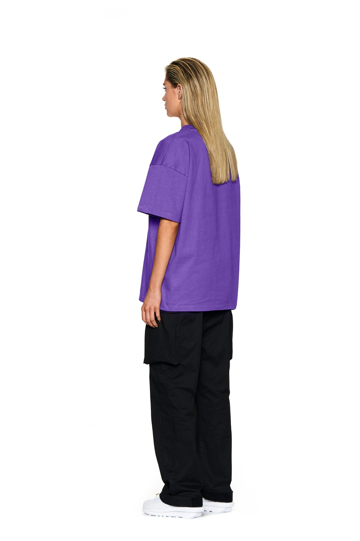 FUCK LOVE T-SHIRT PURPLE