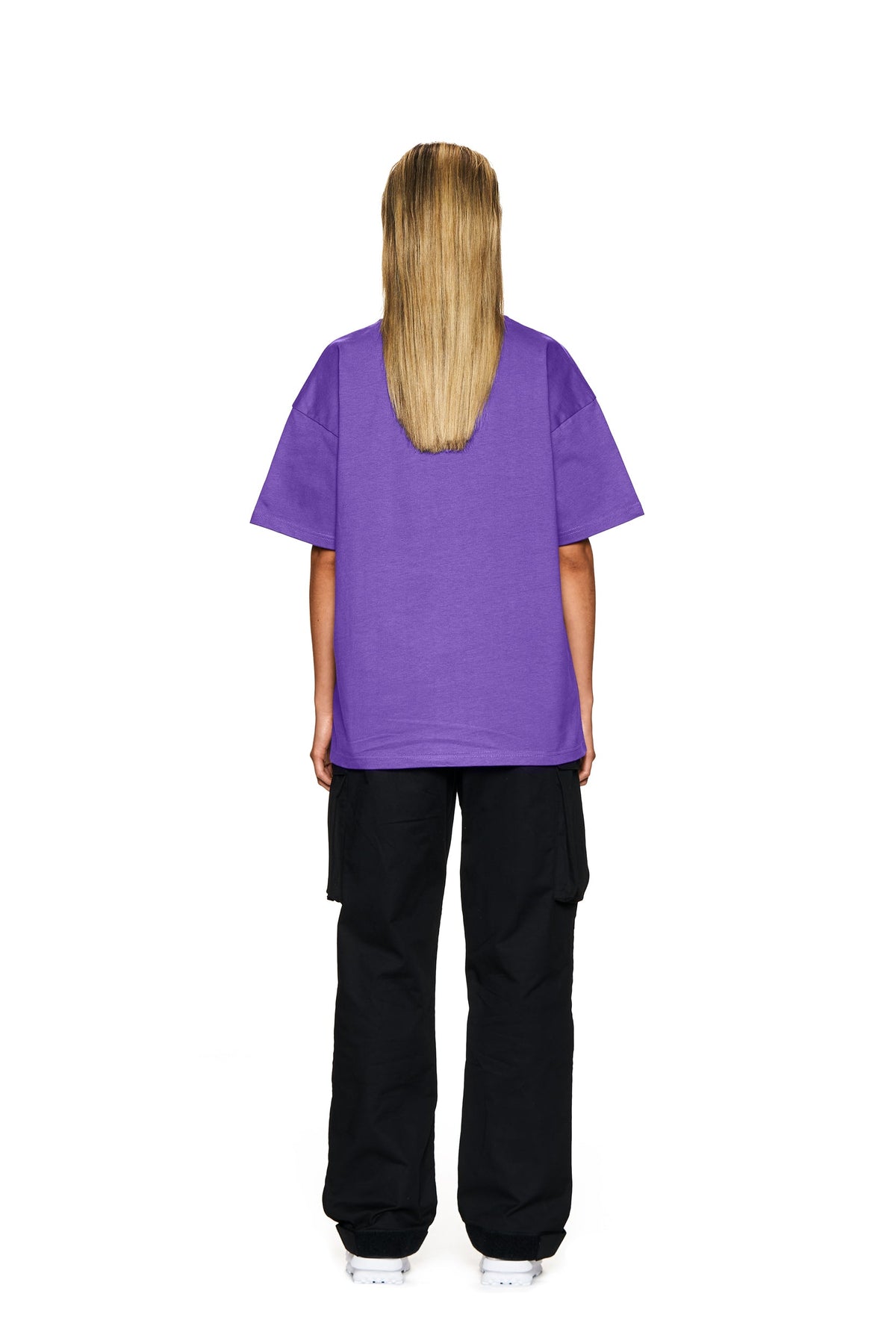 FUCK LOVE T-SHIRT PURPLE