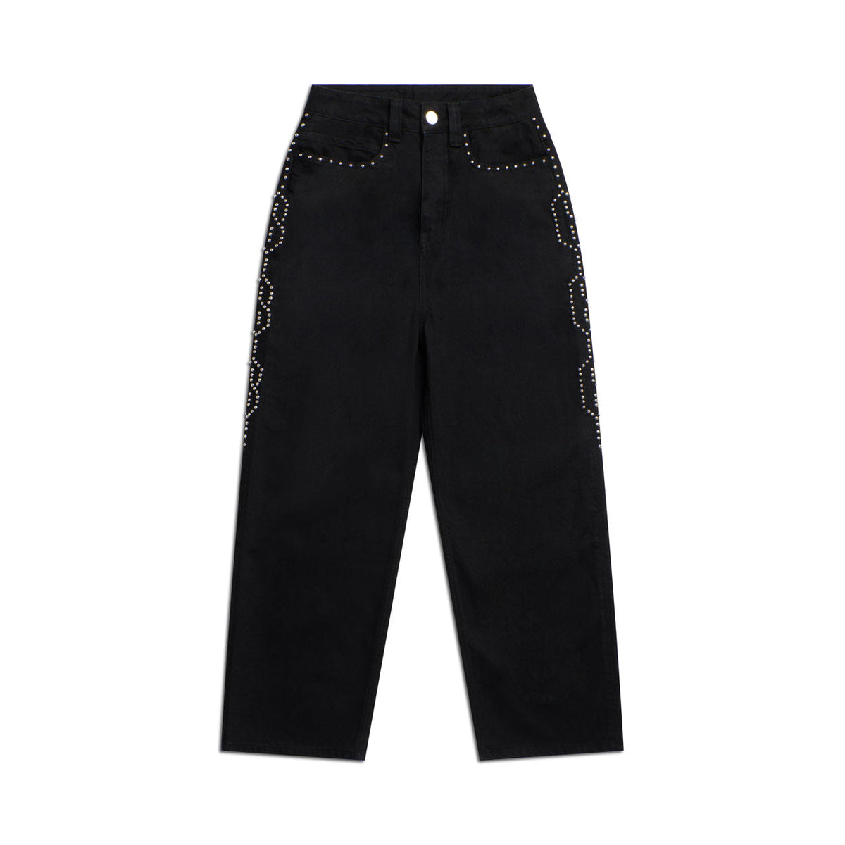 STUDS DENIM BLACK