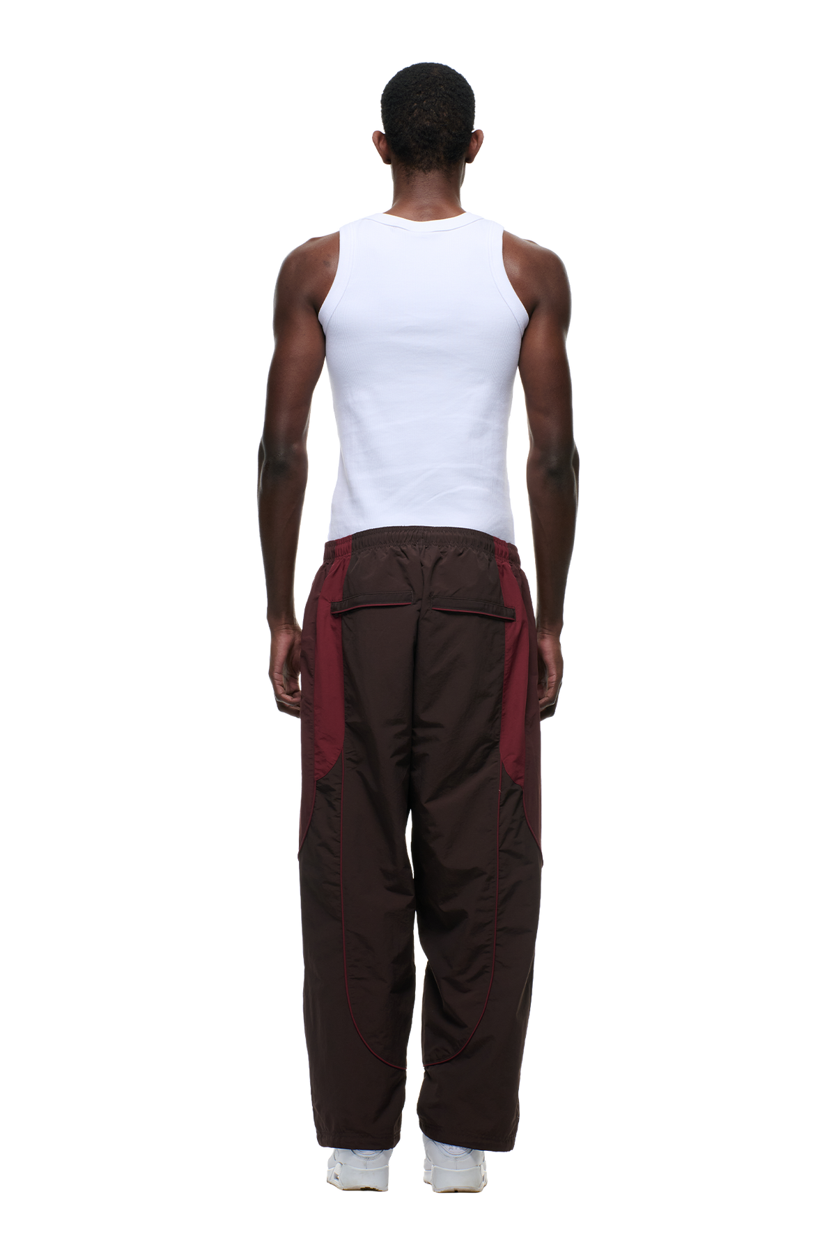 EVERYDAY TRACK PANTS DARK BURGUNDY