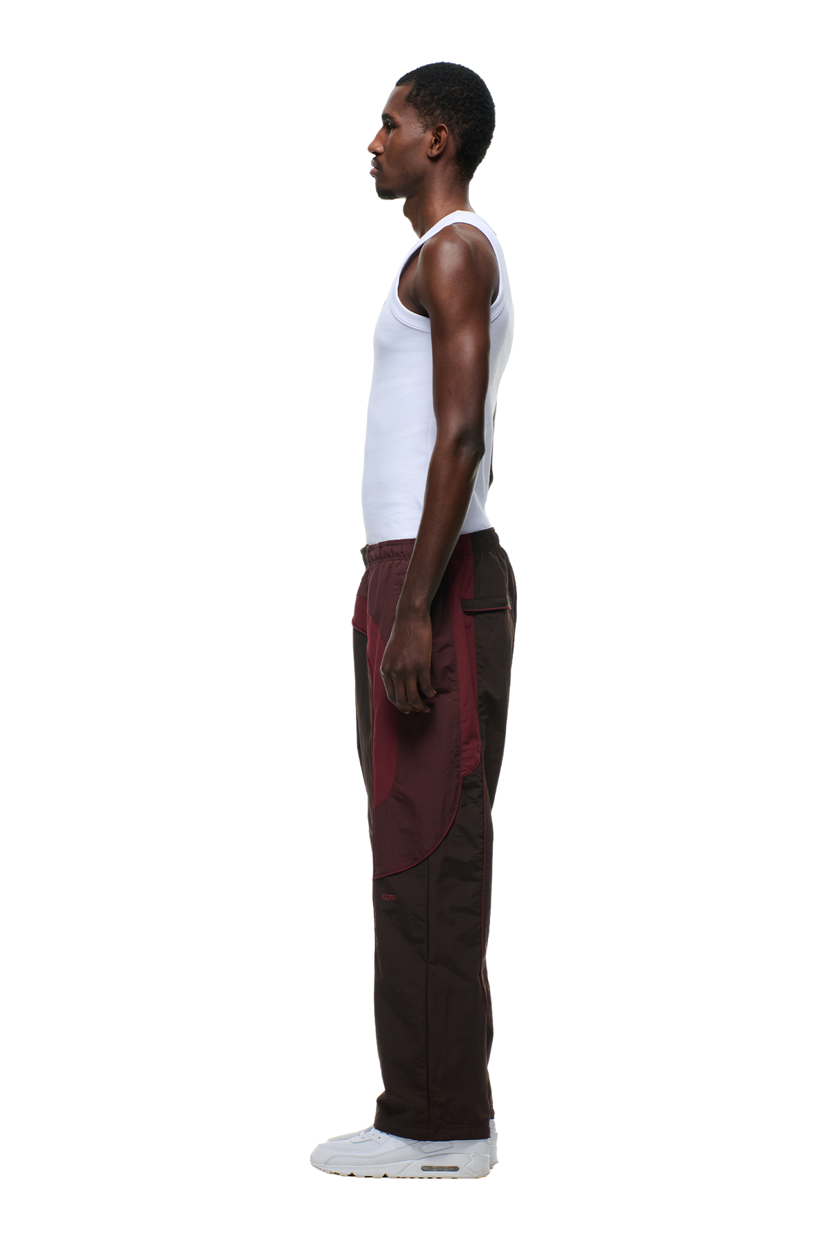 EVERYDAY TRACK PANTS DARK BURGUNDY
