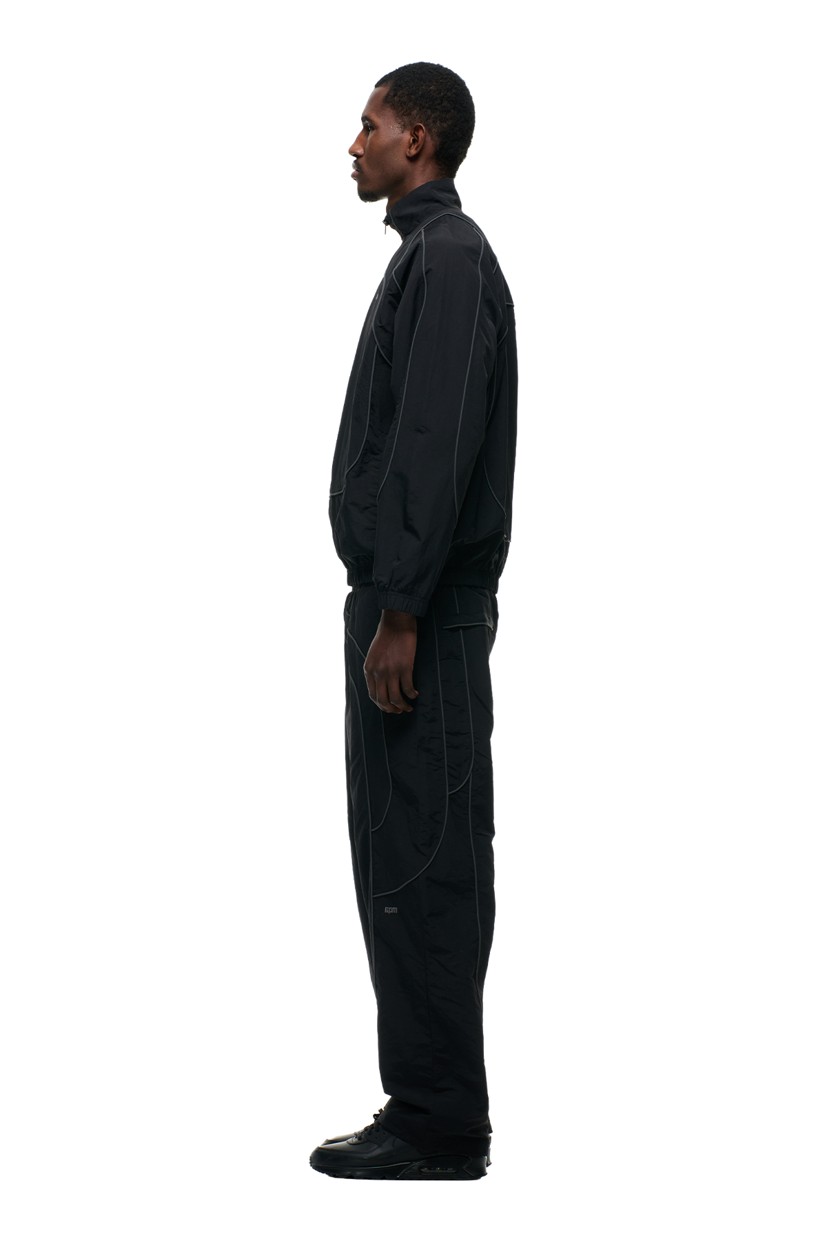 SOLID EVERYDAY TRACK JACKET BLACK