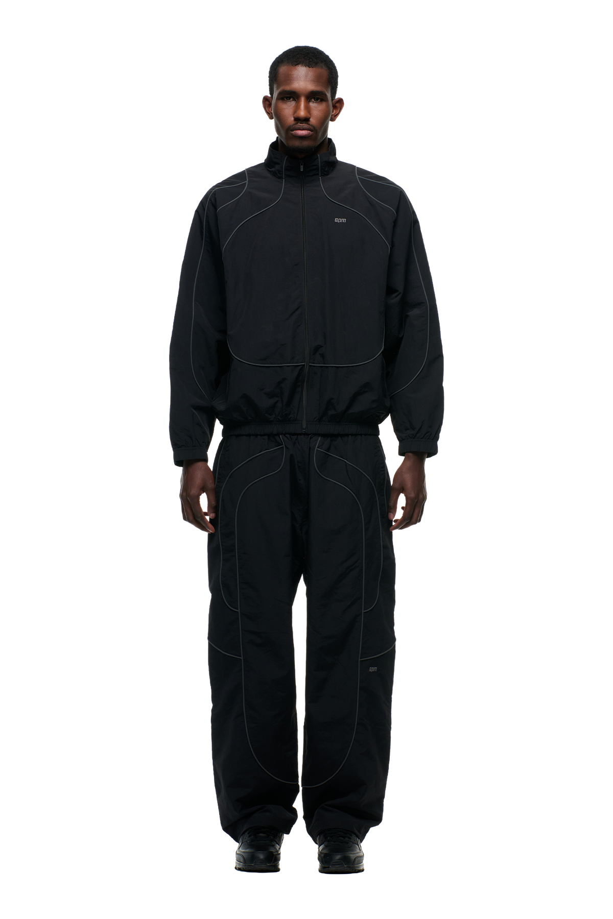 SOLID EVERYDAY TRACK JACKET BLACK