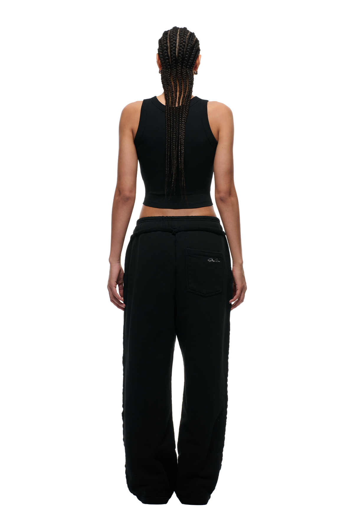 OPEN EDGE JOGGER BLACK