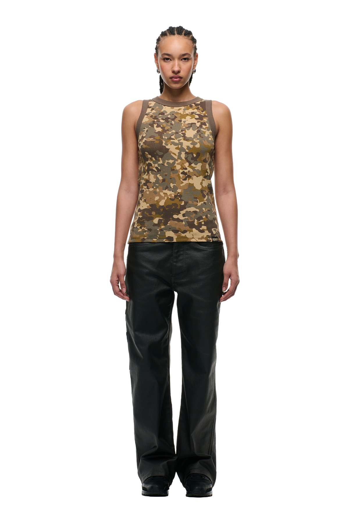 FLECKTARN TANKTOP SAND