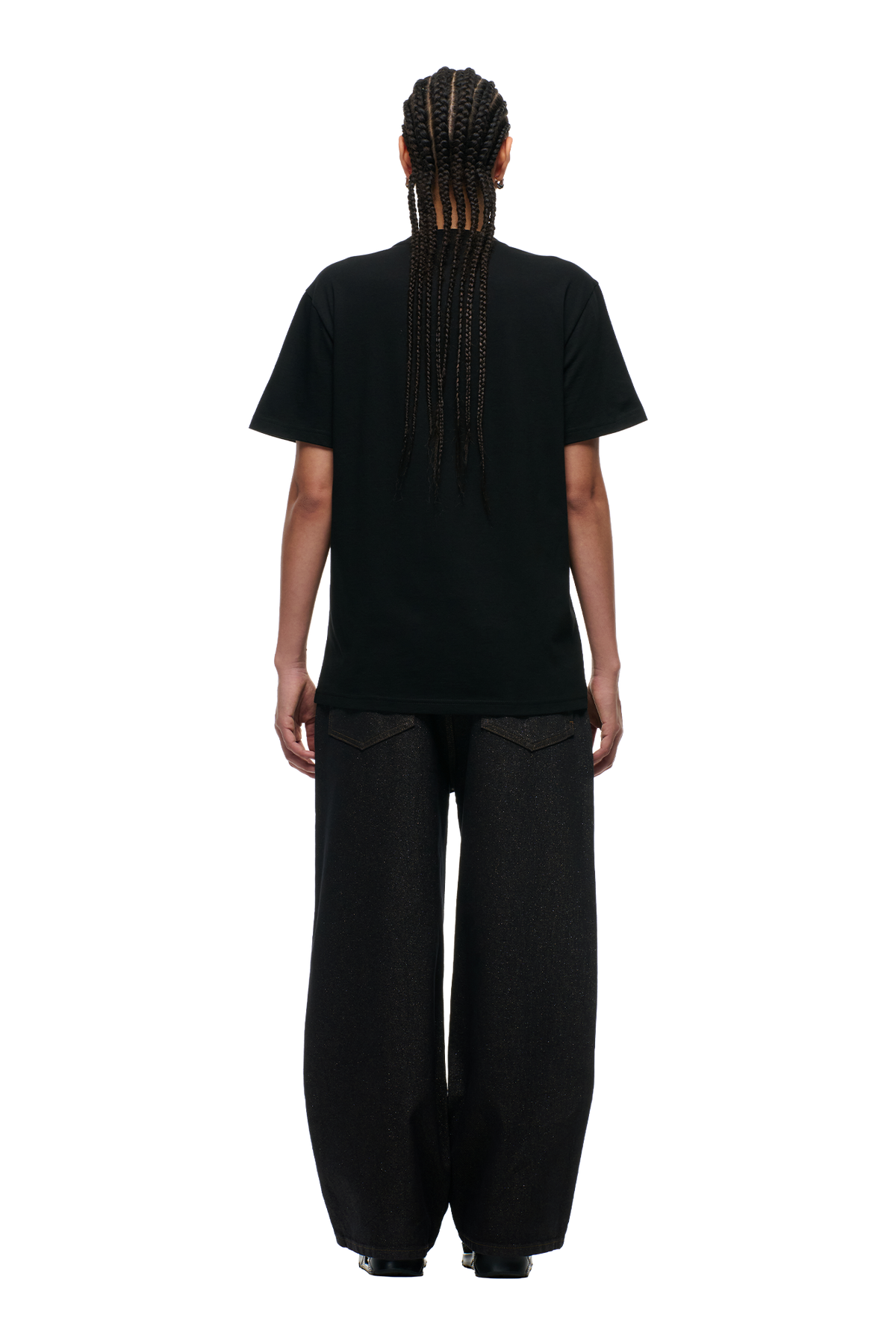 DOWN UNDER COLLEGE T-SHIRT BLACK
