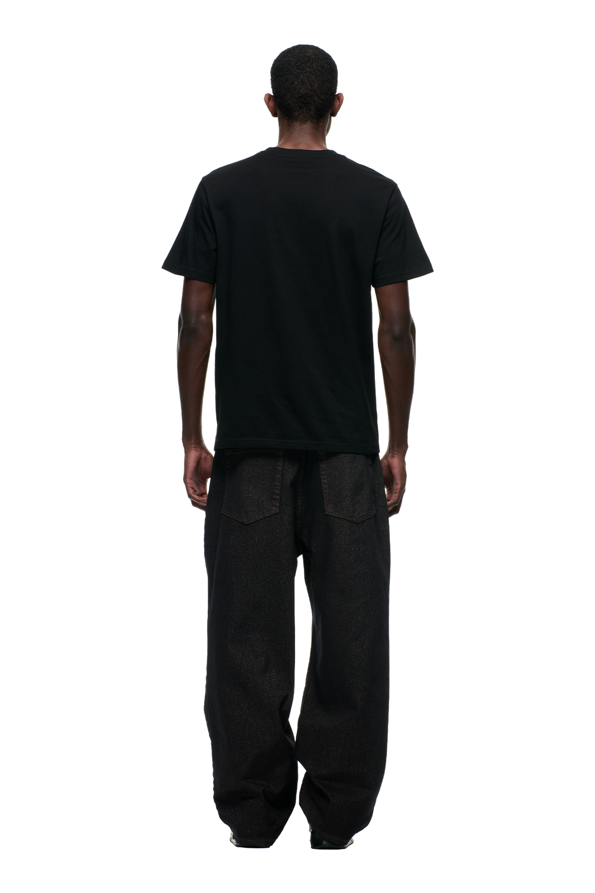 DOWN UNDER COLLEGE T-SHIRT BLACK