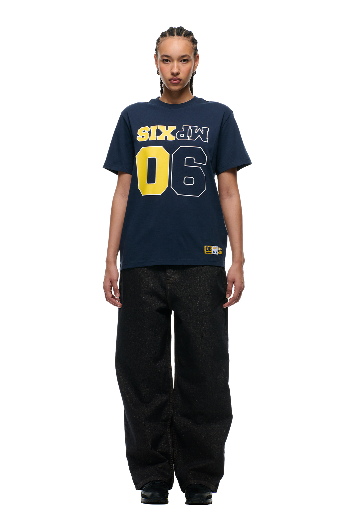 DOWN UNDER COLLEGE T-SHIRT MIDNIGHT BLUE