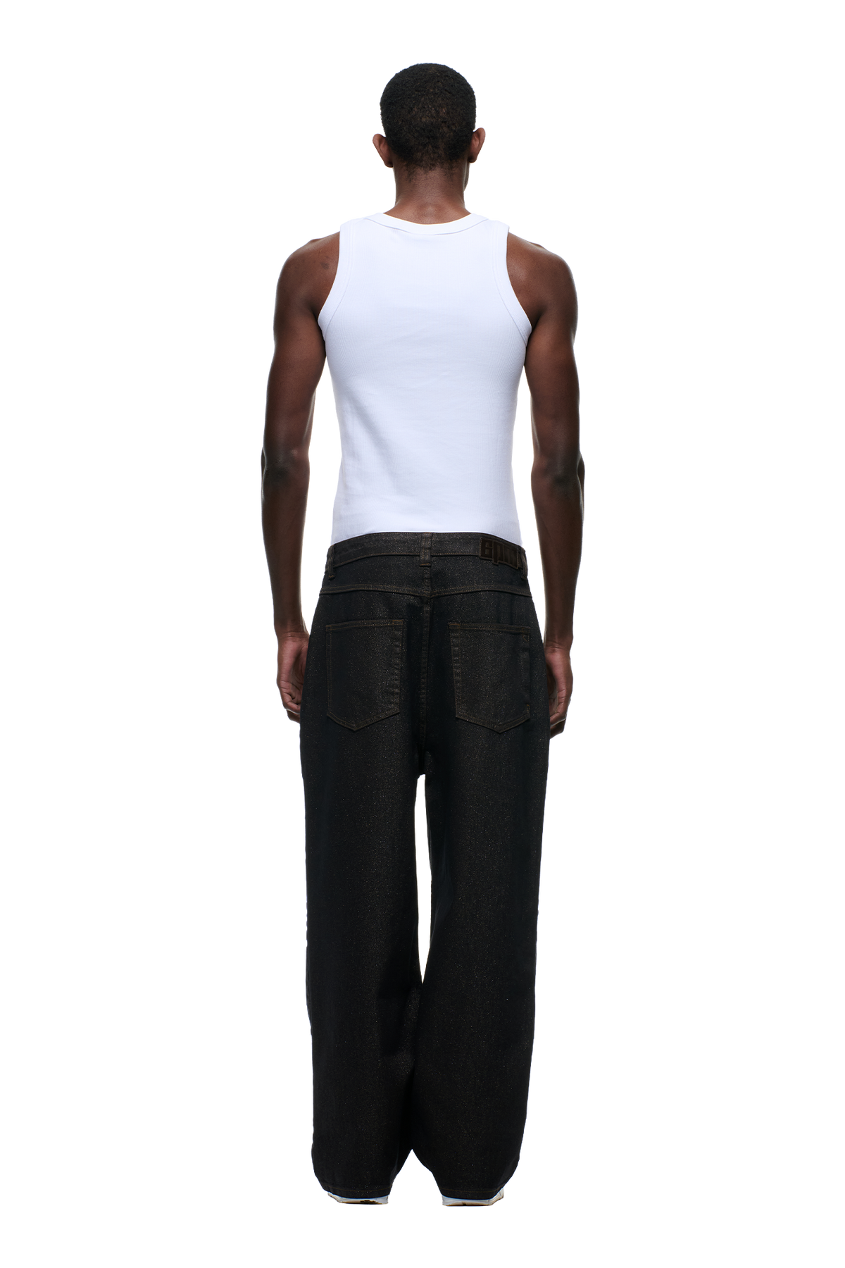 X-TRA WIDE DENIM RUSTY GLITTER