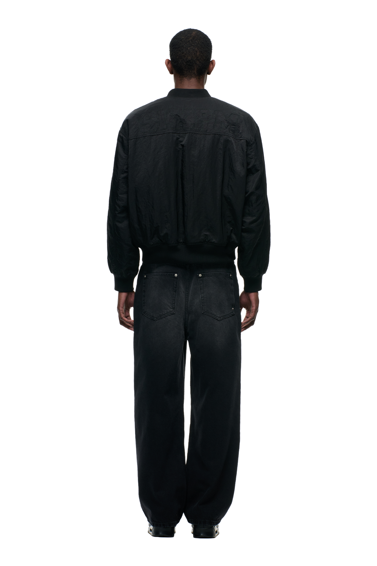 MA-6 NYLON BOMBER BLACK