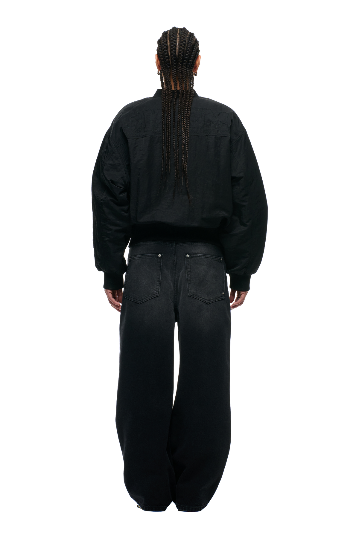 MA-6 NYLON BOMBER BLACK