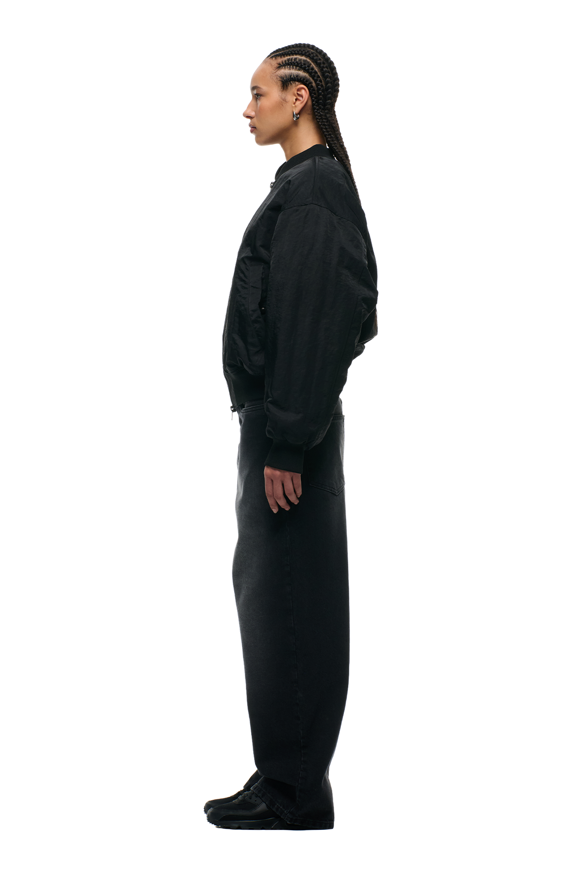MA-6 NYLON BOMBER BLACK