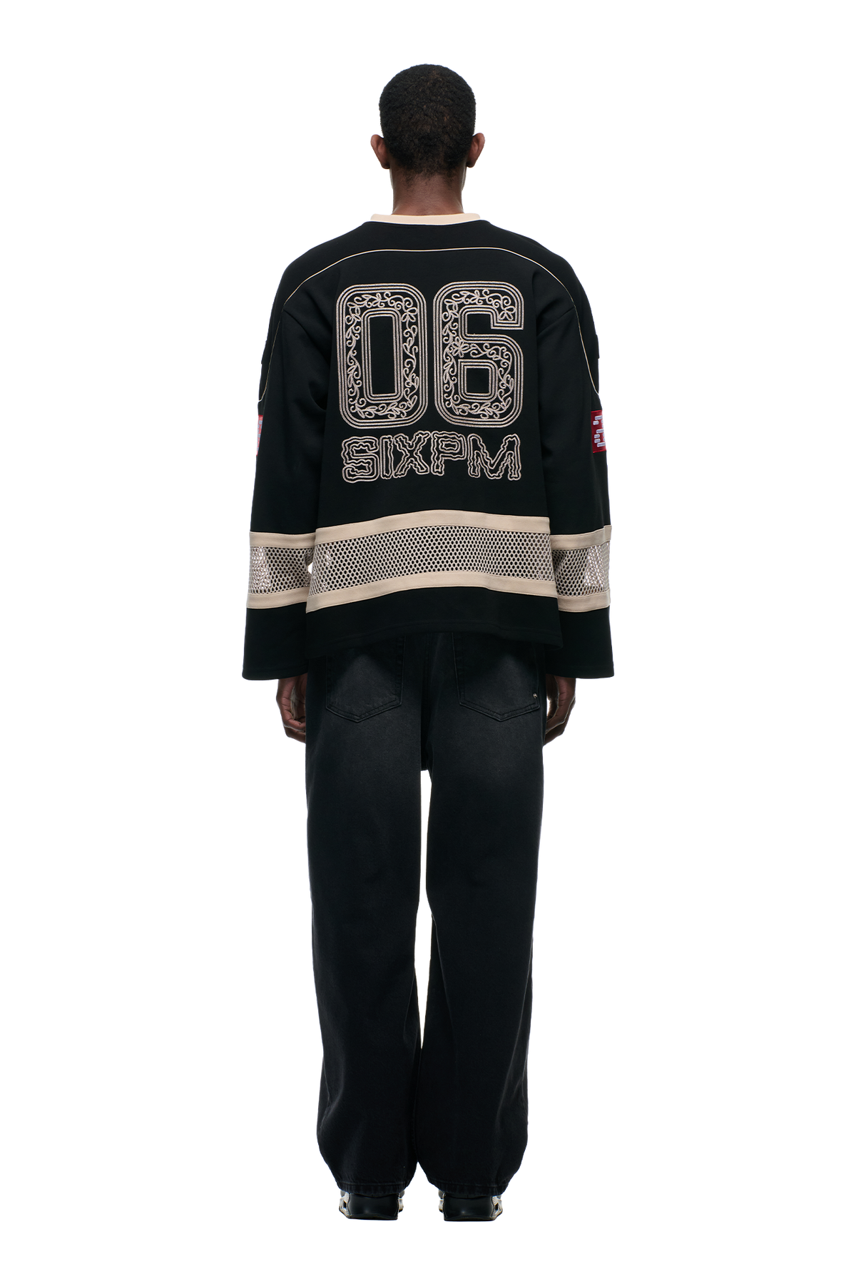 ORNAMENT HOCKEY JERSEY BLACK
