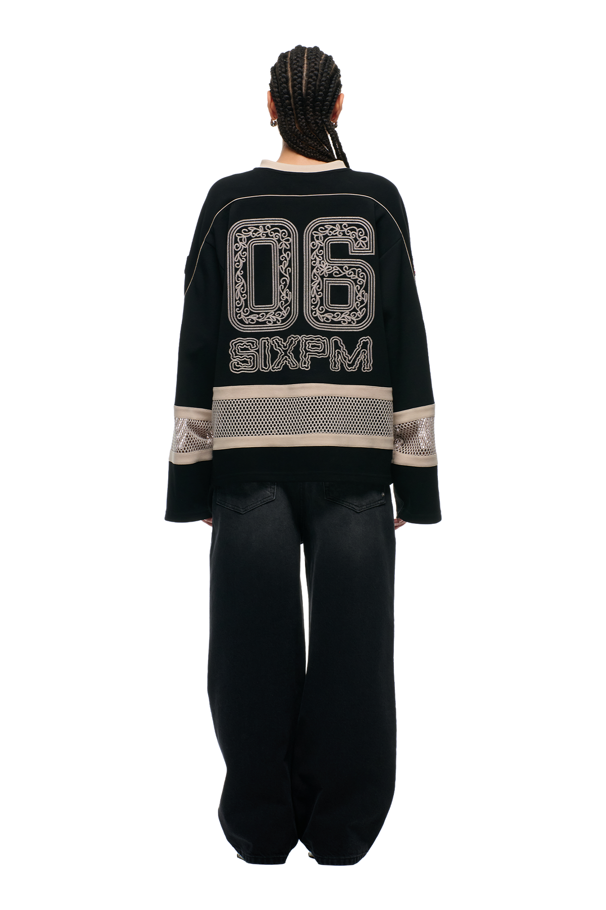 ORNAMENT HOCKEY JERSEY BLACK