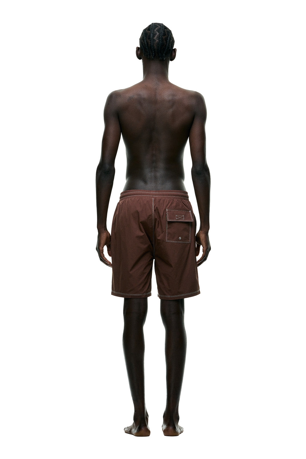 6PM+ SWIM SHORTS COFFEE BEAN