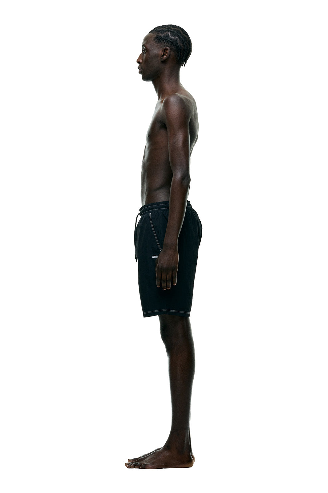 6PM+ SWIM SHORTS BLACK