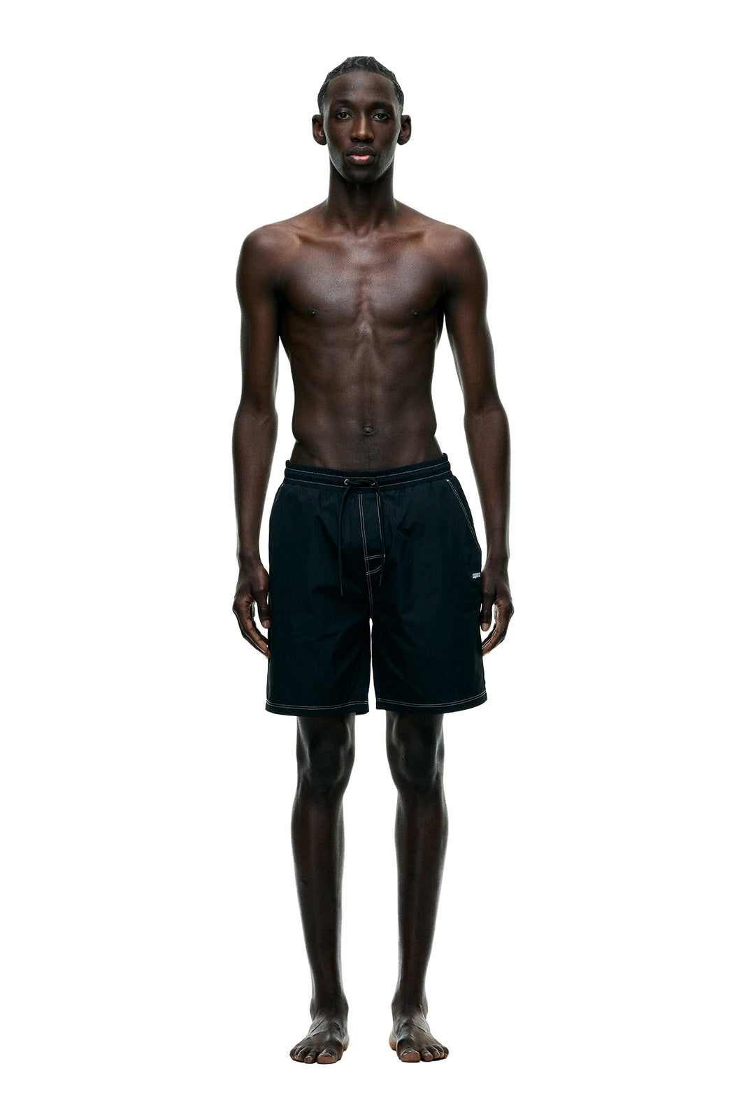 6PM+ SWIM SHORTS BLACK