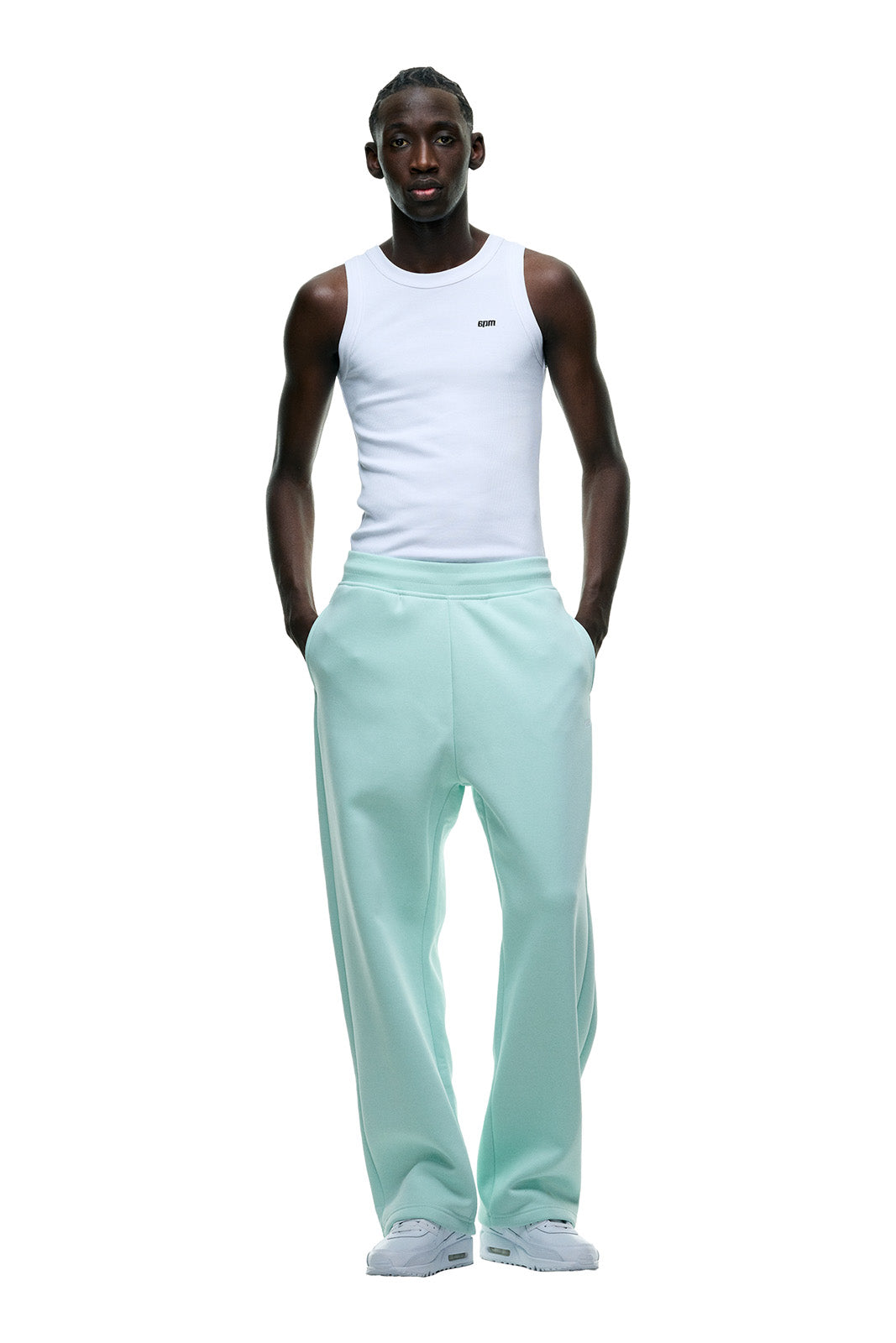 OPEN LEG JOGGER FRESH MINT