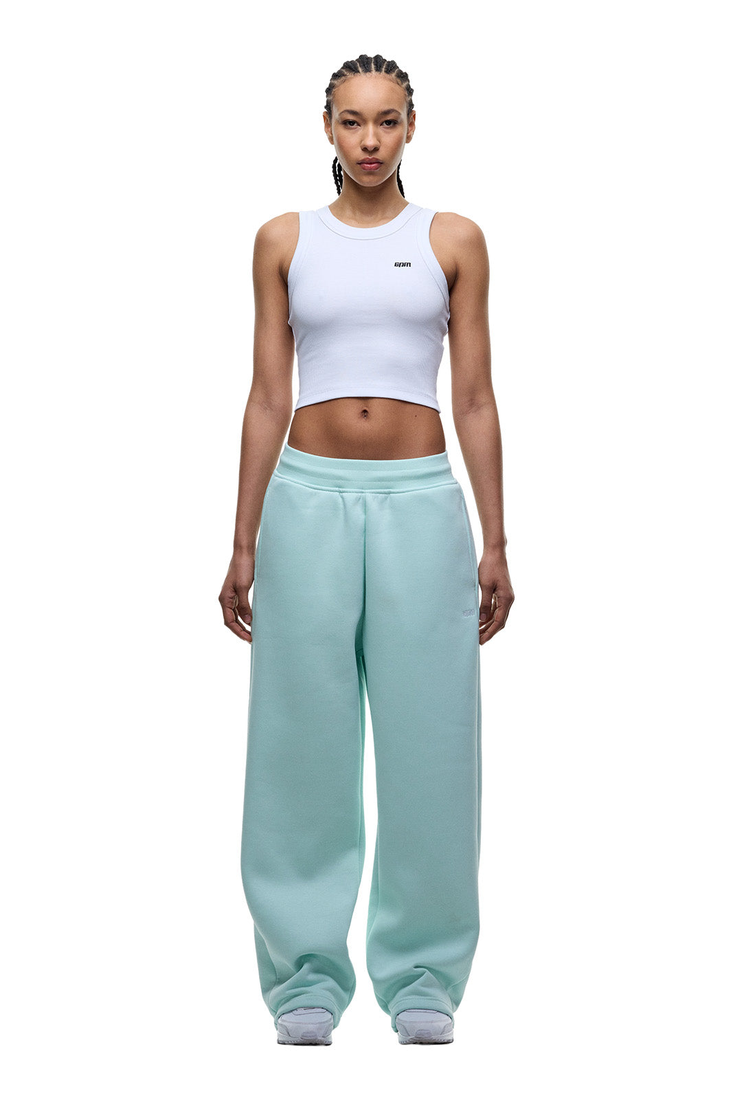 OPEN LEG JOGGER FRESH MINT